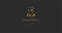 Desktop Screenshot of 27pivot.com